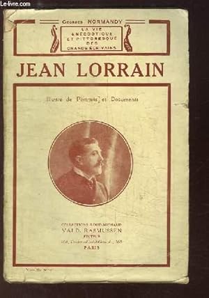 Bild des Verkufers fr Jean Lorrain. zum Verkauf von Le-Livre