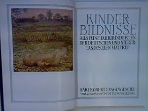 Seller image for Kinderbildnisse aus fnf Jahrhunderten der deutschen und niederlndischen Malerei Die blauben Bcher for sale by books4less (Versandantiquariat Petra Gros GmbH & Co. KG)