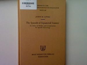 Bild des Verkufers fr The Spanish of Equatorial Guinea: the dialect of Malabo and its implications for Spanish dialectology. Beihefte zur Zeitschrift fr romanische Philologie ; Bd. 209 zum Verkauf von books4less (Versandantiquariat Petra Gros GmbH & Co. KG)