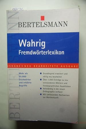 Wahrig. Fremdwörterlexikon.