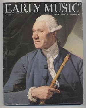 Early Music magazine, Volume 16, No. 3, August 1988