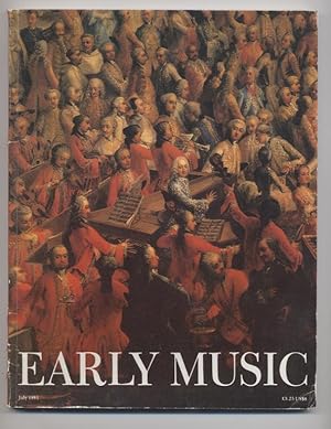 Early Music magazine, Volume 9, No. 3, July 1981 (Wind Issue)