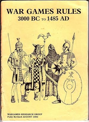 Seller image for WARGAMES RULES FOR 3000 BC TO 1485 AD (PB) for sale by Booklover Oxford
