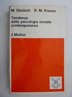 Immagine del venditore per "TENDENZE DELLA PSICOLOGIA SOCIALE CONTEMPORANEA" venduto da Historia, Regnum et Nobilia