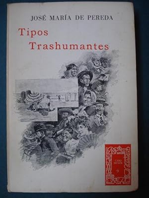 Tipos Trashumantes. Dibujos de Mariano Pedrero.