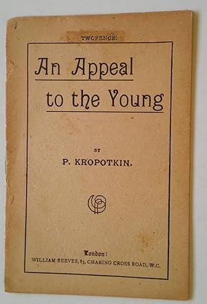 An Appeal to the Young | undated political pamphlet | publisher William Reeve.