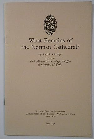 What Remains of the Norman Cathedral? (York) [Paperback] by d. Phillips