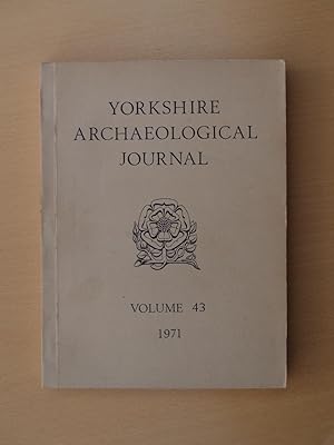 Image du vendeur pour The Yorkshire Archaeological Journal. Volume 43 mis en vente par Terry Blowfield