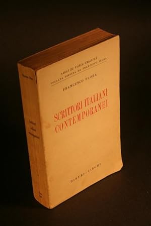 Seller image for Scrittori italiani contemporanei. for sale by Steven Wolfe Books