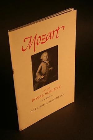 Bild des Verkufers fr Mozart and the Royal Society. zum Verkauf von Steven Wolfe Books