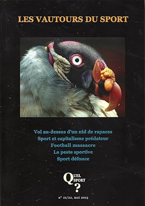 Les vautours du sport. Revue Quel sport ? N° 21/22. Mai 2013