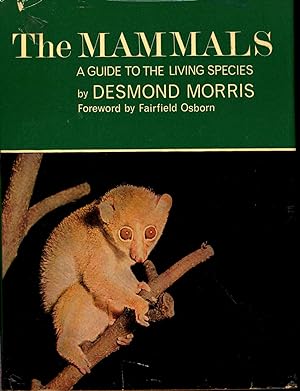 Image du vendeur pour The Mammals : A Guide to the Living Species. [The nature and evolution of mammals -- The classification of mammals -- The mammalian orders: Monotremes -- Marsupials -- Insectivores -- Flying lemurs -- Bats -- Primates -- Edentates -- Pangolins -- Lagomorphs -- Rodents -- Cetaceans -- Seals -- Aardvark -- Elephants -- Hyraxes -- Sirenians -- Odd-toed Ungulates -- Even-toed Ungulates -- Appendix of rare species -- Index of popular names -- Index of scientific names] mis en vente par Joseph Valles - Books