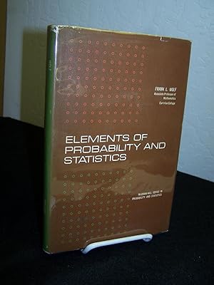 Elements of Probability and Statistics with Answer Booklet.