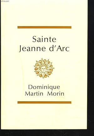 Seller image for SAINTE JEANNE D'ARC for sale by Le-Livre