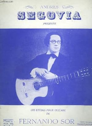 Image du vendeur pour 20 ETUDES POUR LA GUITARE DE FERNANDO SOR. mis en vente par Le-Livre