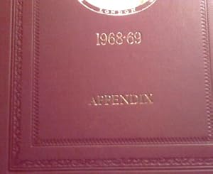 Bild des Verkufers fr lloyd register shipping 1968/1969 appendix zum Verkauf von Versandhandel Rosemarie Wassmann