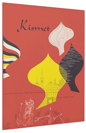 Kismet: A Musical Arabian Knight (Program, Curran Theatre, San Francisco)