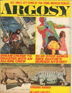 Immagine del venditore per ARGOSY Weekly: April, Apr. 1971 ("Count Backwards to Zero") venduto da Books from the Crypt