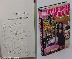 Seller image for Depth takes a holiday: essays from lesser Los Angeles for sale by Bolerium Books Inc.