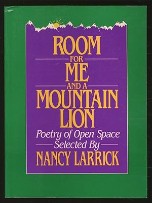 Seller image for Room for Me and a Mountain Lion: Poetry of Open Space for sale by Between the Covers-Rare Books, Inc. ABAA