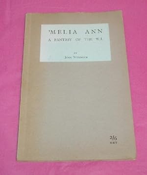 MELIA ANN A Fantasy of the W. I.