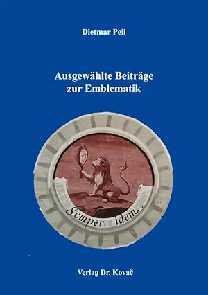 Imagen del vendedor de Ausgewählte Beiträge zur Emblematik, a la venta por Verlag Dr. Kovac GmbH