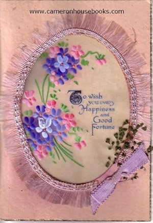 'To wish you every Happiness and Good Fortune' - vintage greeting card
