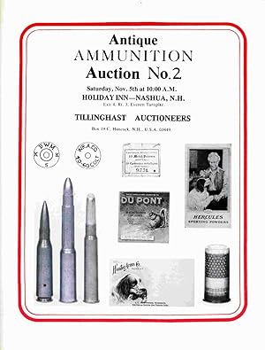 Image du vendeur pour Antique Ammunition Auction. [#2] mis en vente par Janet & Henry Hurley