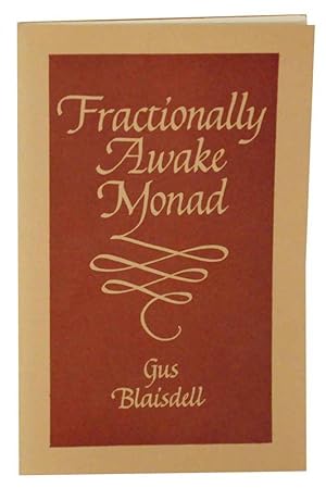Imagen del vendedor de Fractionally Awake Monad a la venta por Jeff Hirsch Books, ABAA
