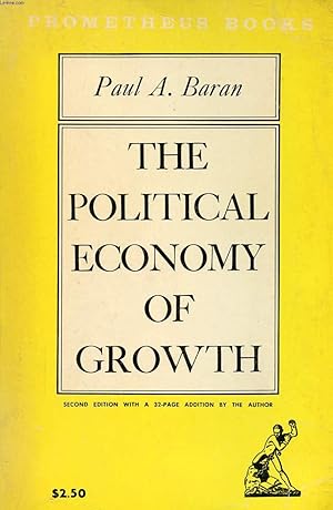 Imagen del vendedor de THE POLITICAL ECONOMY OF GROWTH a la venta por Le-Livre