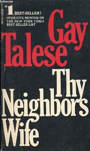 Imagen del vendedor de THY NEIGHBOR'S WIFE a la venta por Le-Livre