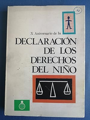 X aniversario de la Declaración de los Derechos del Niño