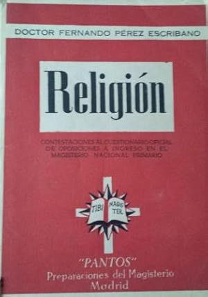 Imagen del vendedor de RELIGION a la venta por ALZOFORA LIBROS