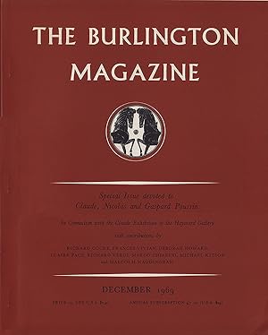 Seller image for The Burlington Magazine (Volume CXI, Number 801, December 1969) for sale by Diatrope Books