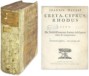 Seller image for Creta, Cyprus, Rhodus [bound with] Theseus Sive de Ejus. for sale by The Lawbook Exchange, Ltd., ABAA  ILAB