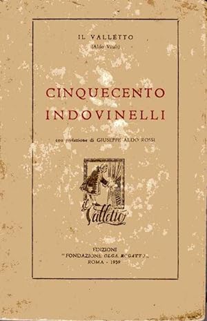 Seller image for Cinquecento indovinelli for sale by Laboratorio del libro