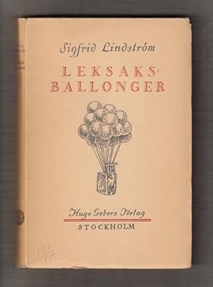 Imagen del vendedor de Leksaksballonger. a la venta por Hatt Rare Books ILAB & CINOA