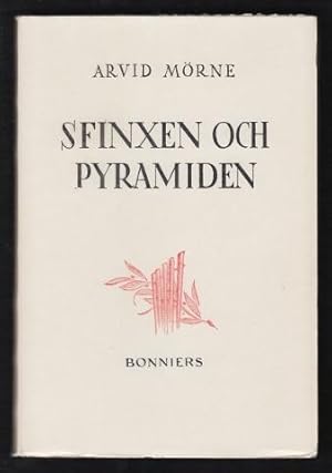 Immagine del venditore per Sfinxen och pyramiden. venduto da Hatt Rare Books ILAB & CINOA