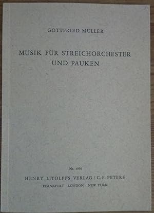 Musik fu r Streichorchester und Pauken