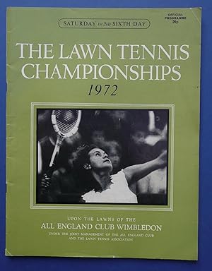 The Lawn Tennis Championships 1972 - Saturday 1st July Sixth Day - All England Club, Wimbledon Of...