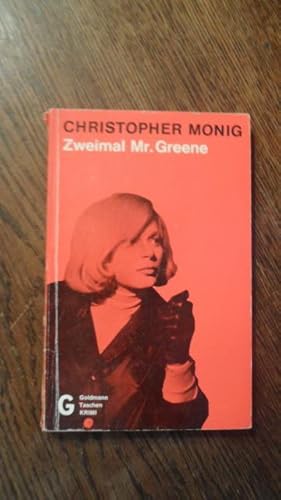 Seller image for Zweimal Mr. Greene. Kriminalroman. for sale by Antiquariat Floeder
