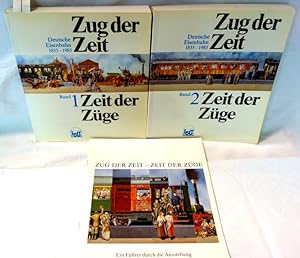 Zug der Zeit - Zeit der Züge. Deutsche Eisenbahn 1835 - 1985. Zwei Bände. Das offizielle Werk zur...