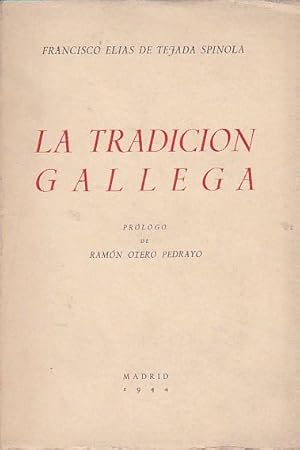 Imagen del vendedor de La tradicin gallega a la venta por LIBRERA GULLIVER