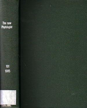 Seller image for The new Phytologist. Volume 101 / 1985. Numbers 1-4 (September - December 1985). --- From the contents (mentioned here are just longer essays with at least 20 pages): Transley review No.1. Variation in photosynthetic acid metabolism in vascular plants: CAM and related phenomena. (W. Cockburn) / Transley review No.2. Regulation of pH and generation of osmolarity in vascular plants: a cost-benefit analysis in relation to efficiency of use of energy, nitrogen and water (J.A. Raven) / Mycorrhizal infection of Betula pendula and Acer pseudoplatanus: relationships with seedling growth and soil factors ( J.C. Frankland and A.F. Harrison) / Fungal population and community development in cut beech logs. I. Establishment via the aerial cut surface. (D.Coates and A.D.M. Rayner) / The metabolism and physical state of polyphosphates in ectomycorrhizal fungi. A 31 P nuclear magnetic resonance study. (F.Martin, J.P. Marchal, A. Timinska and D. Canet) / Critical leaf concentrations for deficiencies of for sale by Antiquariat Carl Wegner