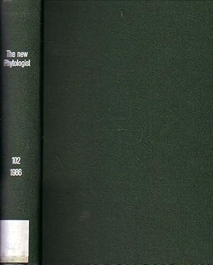 Image du vendeur pour The new Phytologist. Volume 102 / 1986. Numbers 1-4 (January -April 1986). --- From the contents (mentioned here are just longer essays with at least 20 pages): The thermodynamic efficiency (quantum demand) and dynamics of photosynthetic growth (S.J. Pirt) / Physiological and anatomical aspects of photosynthesis of two Agrostis species at the sub-Antarctic island. (N.W. Pammenter, P.M. Drennan and V.R. Smith) / Structural aspects of the primary tissues of the Cucurbita pepo L. root with special reference to the phloem (R.D. Warmbrodt) / The effect of winter field conditions on the distribution of two species of Umbilicaria. II. Fine structure and storage body distribution (M.G. Scott and D.W. Larson) / Treatment of the stigma with an extract of a compatible pistil overcomes self-Incompatibility in Petunia. (N.Sharma and K.R. Shivanna) / Regeneration of Sphagnum (R.S. Clymo and J.G. Duckett). mis en vente par Antiquariat Carl Wegner