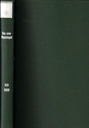 Seller image for The new Phytologist. An international journal of the plant sciences. Volume 109 / 1988. Numbers 1-4 (May - August 1988). --- From the contents (mentioned here are just longer essays with at least 20 pages): Acquisition of nitrogen by the shoots of land plants: its occurence and implications for acid-base regulation (J.A. Raven) / Holocene pollen stratigraphy of central East Anglia, England, and comparison of pollen zones across the British Isles (K.D. Bennett) / Vegetational history of Carbury Bog (Co. Kildare, Ireland) during the last 850 years and a test of the temperature indicator value of 2H/1H measurements of peat samples in relation to historical sources and meteorological data. (B. van Geel and A.A. Middeldorp). for sale by Antiquariat Carl Wegner