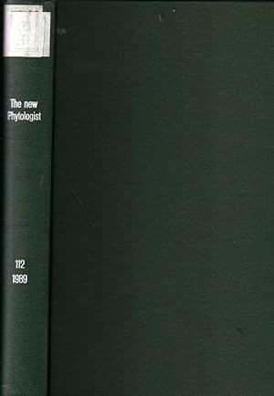 Immagine del venditore per The new Phytologist. An international journal of the plant sciences. Volume 112 / 1989. Numbers 1-4 (May - August 1989). --- From the contents (mentioned here are just longer essays with at least 10 pages): The level of injury and needle ultrastructure of acid rain-irrigated pine and spruce seedlings after low temperature treatment (Jaana Reinikainen and Satu Huttunen) / The control of the cell cycle in microbial symbionts. (D.J. Hill) / Infectivity and effectivity of indigenous vesicular-arbuscular mycorrhizal fungi from contiguous soils in southwestern Wyoming, Usa ( T.W. Henkel, W.K. Smith and M. Christensen) / Sensitivity of white clover to ambient ozone in Switzerland (K. Becker, M. Saurer , A. Egger and J. Fuhrer) / The potential for evolution of tolerance to sodium chloride, calcium chloride, magnesium chloride and seawater in four grass species. (M. Ashraf, T. McNeilly and A.D. Bradshaw / Fructan biosynthesis in excised leaves of Lolium temulentum L. IV. Cell-free 14C labelling venduto da Antiquariat Carl Wegner