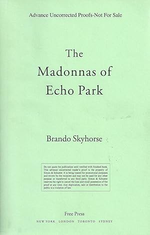 Imagen del vendedor de The Madonnas of Echo Park a la venta por Brooklyn Rare Books