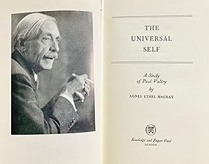 Image du vendeur pour The universal self: a study of Paul Valry. mis en vente par Jack Baldwin Rare Books