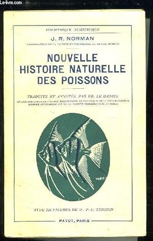 Bild des Verkufers fr Nouvelle Histoire Naturelle des Poissons. zum Verkauf von Le-Livre